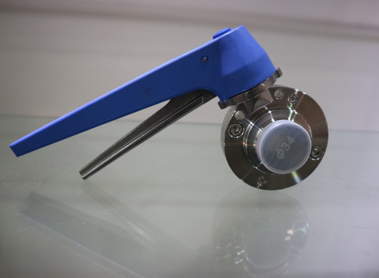 VAN BƯỚM TAY KẸP INOX 304, VAN BƯỚM TAY KẸP INOX 316, VAN TAY KẸP, VAN TAY GẠT, VAN BƯỚM VI SINH