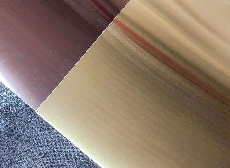 TẤM INOX XƯỚC HL MÀU TÍM NHẠT-LAVENDER HL