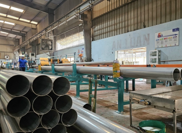  ỐNG INOX CÔNG NGHIỆP304/304L- A778/A312 SCH10S /JIS G3459/EN,DIN/GB