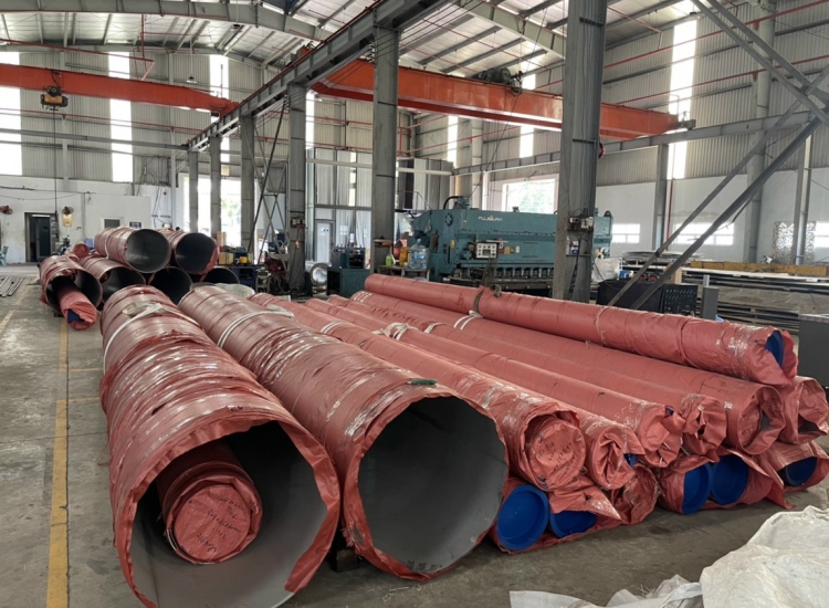 ỐNG ĐÚC INOX 310S - 8" - 219.08 DÀY 3.76|8.18|12.7MM