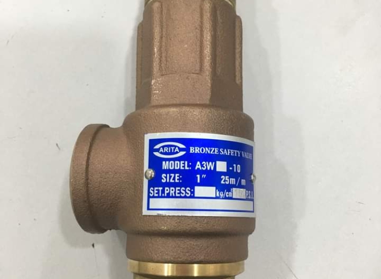 VAN AN TOÀN KHÔNG TAY GẠT ĐỒNG | A3W/ ARV-907SE/ARITA-BRONZE-SAFETY-VALVE-SE-ARV-907SE-ARV-907SELE