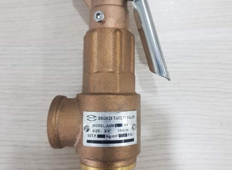 VAN AN TOÀN KHÔNG TAY GẠT ĐỒNG | A3W/ ARV-907SE/ARITA-BRONZE-SAFETY-VALVE-SE-ARV-907SE-ARV-907SELE