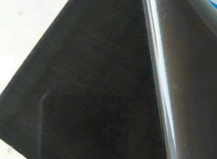 TẤM INOX XƯỚC RỐI ĐEN